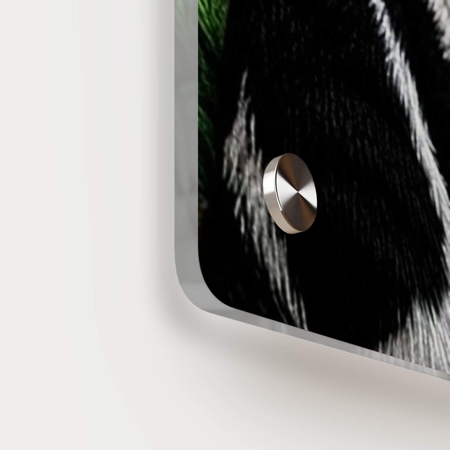 Crochet Cat Acrylic Wall Art Panels Home Decor